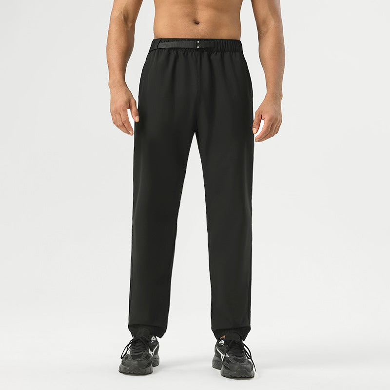 Mens Athletic Joggers 88%polyester 12%spandex Pants SY-B69 print logo 5