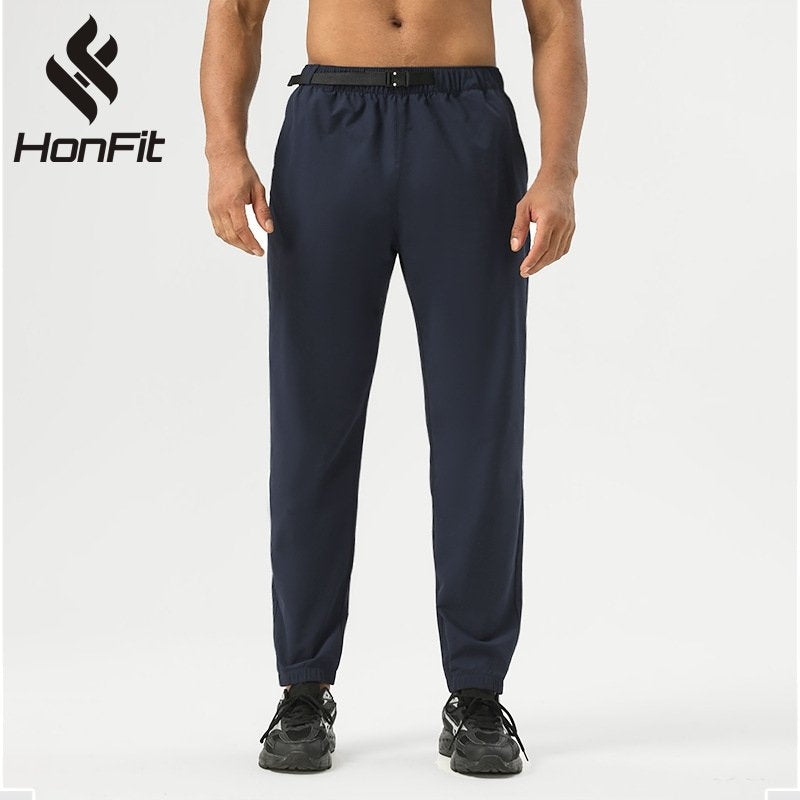 Mens Athletic Joggers 88%polyester 12%spandex Pants SY-B69 print logo 9