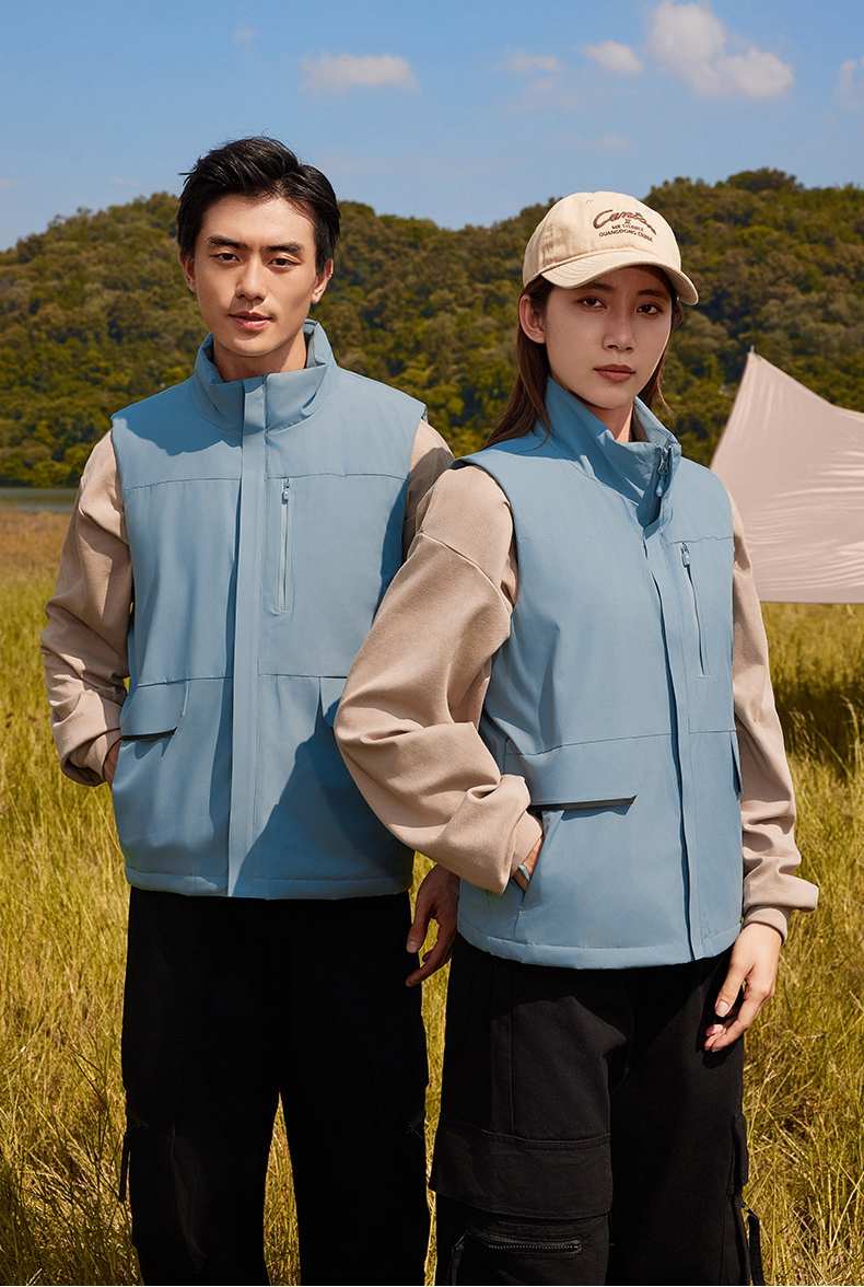 Mens Sportswear Hiking 100%polyester Jacket SY-CX5505 print logo 17