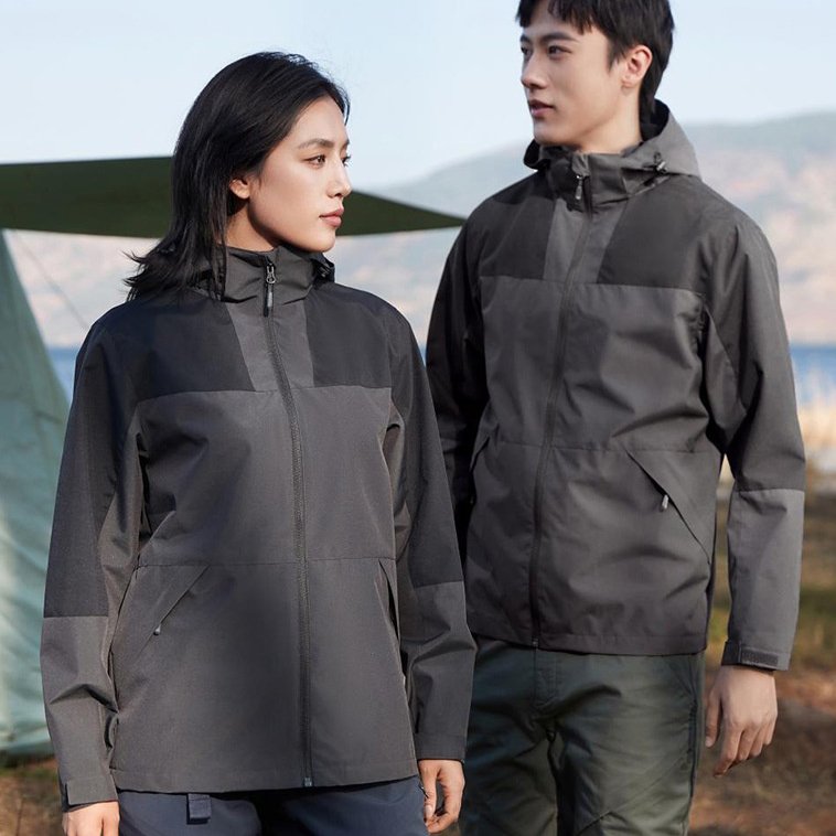 Outdoor Sportswear 100%polyester Jacket SY-CX6607 print logo 2