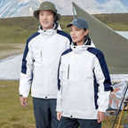 Mens Hiking Windbreaker 100%polyester Jacket SY-CX8808 print logo 16