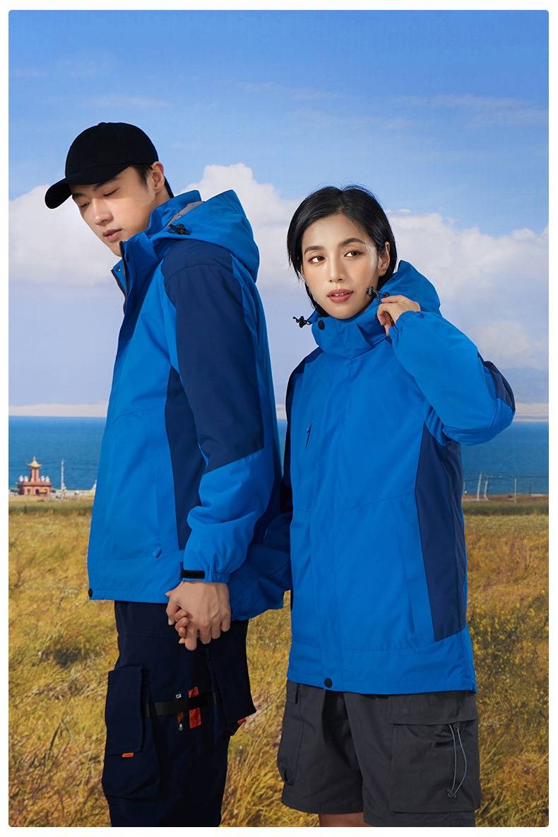 Mens Hiking Windbreaker 100%polyester Jacket SY-CX8808 print logo 25