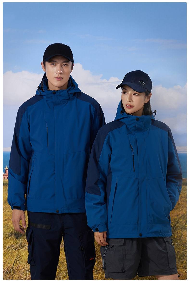Mens Hiking Windbreaker 100%polyester Jacket SY-CX8808 print logo 29