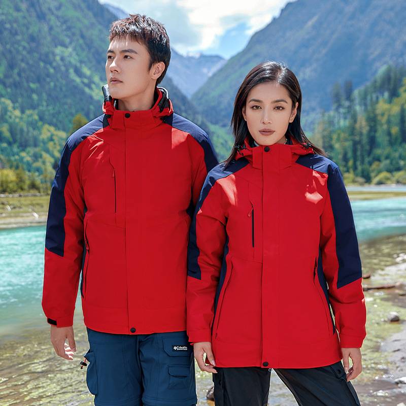Mens Hiking Windbreaker 100%polyester Jacket SY-CX8808 print logo 6
