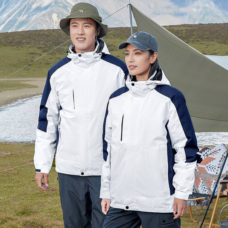Mens Hiking Windbreaker 100%polyester Jacket SY-CX8808 print logo 7