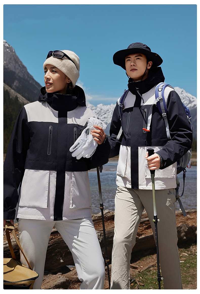 Mens Hiking Waterproof 100%polyester Jacket SY-CX9902 print logo 21