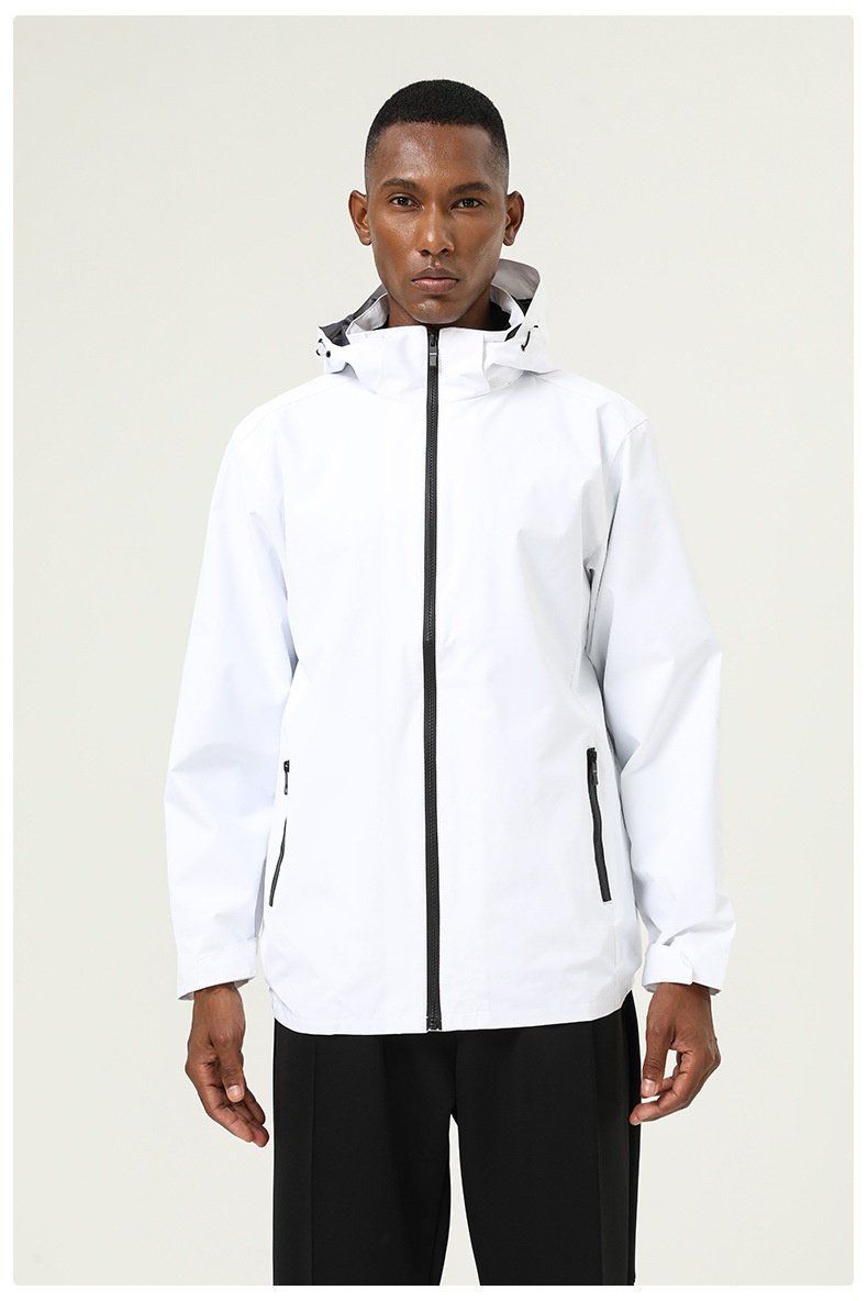 Mens Outdoor Running 100%polyester Jacket SY-JK031 print logo 25