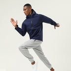 Mens Outdoor Running 100%polyester Jacket SY-JK031 print logo 4