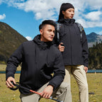 Mens Sports Hiking 100%polyester Jacket SY-JK2403 print logo 3