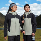 Mens Sports Hiking 100%polyester Jacket SY-JK2403 print logo 4