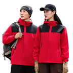Mens Waterpoof Hiking 100%polyester Jacket SY-JK7716 print logo 11