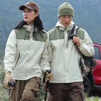Mens Waterpoof Hiking 100%polyester Jacket SY-JK7716 print logo 2