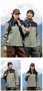 Mens Waterpoof Hiking 100%polyester Jacket SY-JK7716 print logo 24