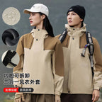 Mens Outdoor Hiking 100%polyester Jacket SY-JK7718 print logo 11