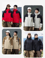 Mens Outdoor Hiking 100%polyester Jacket SY-JK7718 print logo 14