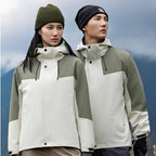 Mens Outdoor Hiking 100%polyester Jacket SY-JK7718 print logo 16