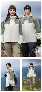Mens Outdoor Hiking 100%polyester Jacket SY-JK7718 print logo 33