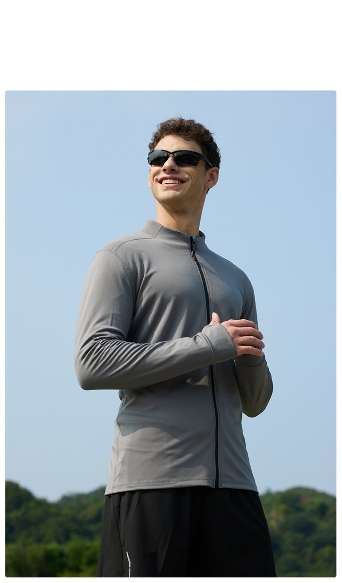 Mens Sports Activewear 93%polyester 7%spandex Jacket  SY-JK9877 print logo 17