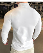 Mens Fitness Activewear 79%polyester 21%spandex Jacket SY-JK9883 print logo 21