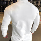 Mens Fitness Activewear 79%polyester 21%spandex Jacket SY-JK9883 print logo 6