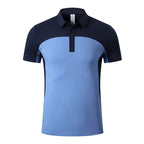 Mens Sports Workout 100% polyester Polo Shirt SY-R321 print logo 25