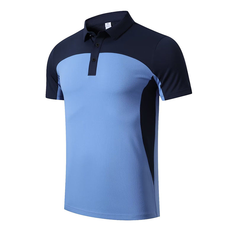 Mens Sports Workout 100% polyester Polo Shirt SY-R321 print logo 26