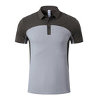 Mens Sports Workout 100% polyester Polo Shirt SY-R321 print logo 31