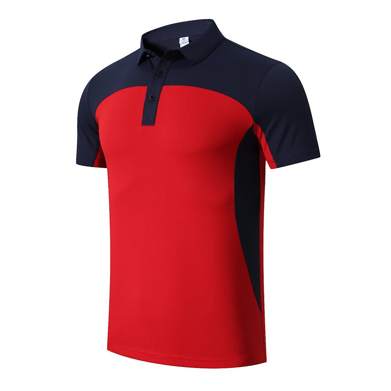 Mens Sports Workout 100% polyester Polo Shirt SY-R321 print logo 35
