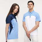 Mens Sports Workout 100% polyester Polo Shirt SY-R321 print logo 15