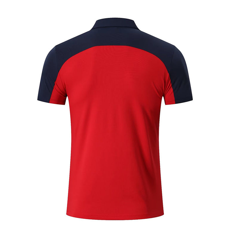Mens Sports Workout 100% polyester Polo Shirt SY-R321 print logo 36