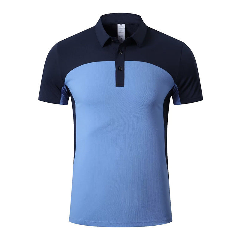 Mens Sports Workout 100% polyester Polo Shirt SY-R321 print logo 12