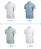 Mens Casual Golf 100% polyester Polo Shirt SY-R379 print logo 17