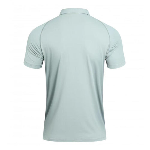 Mens Casual Golf 100% polyester Polo Shirt SY-R379 print logo 2