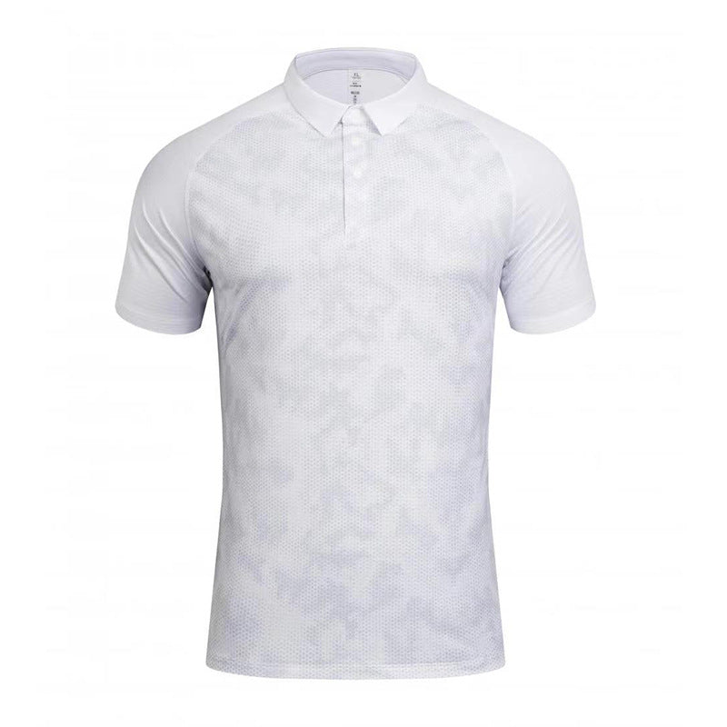 Mens Casual Golf 100% polyester Polo Shirt SY-R379 print logo 27