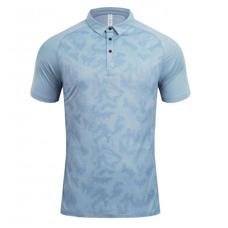 Mens Casual Golf 100% polyester Polo Shirt SY-R379 print logo 24