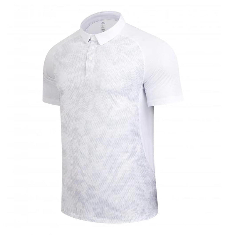 Mens Casual Golf 100% polyester Polo Shirt SY-R379 print logo 28