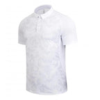 Mens Casual Golf 100% polyester Polo Shirt SY-R379 print logo 28