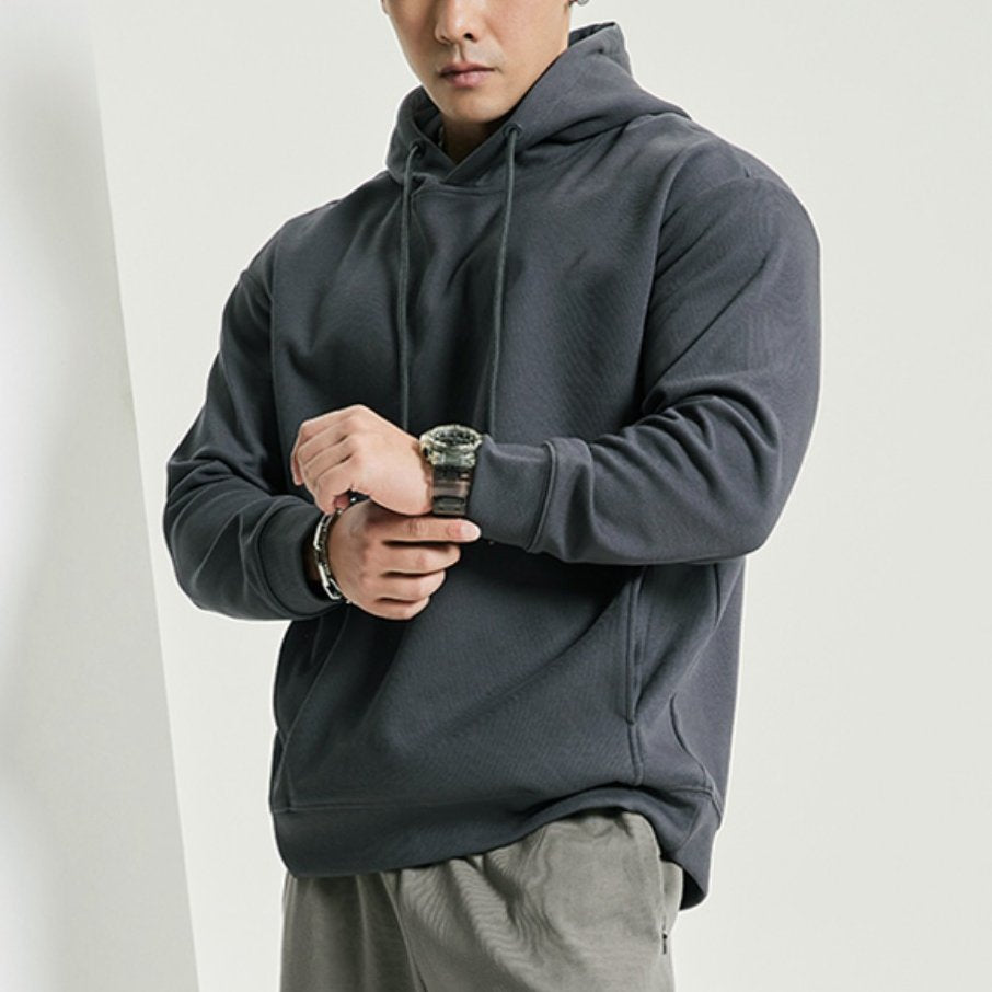 Mens 330gsm 100%cotton Sweatshirt SY-S9867 print logo 4