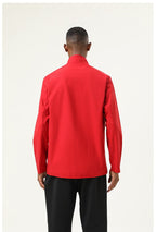 Mens Athletic Sports 84%nylon 16%spandex Jacket SY-SYK1858 print logo 22