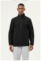Mens Athletic Sports 84%nylon 16%spandex Jacket SY-SYK1858 print logo 23