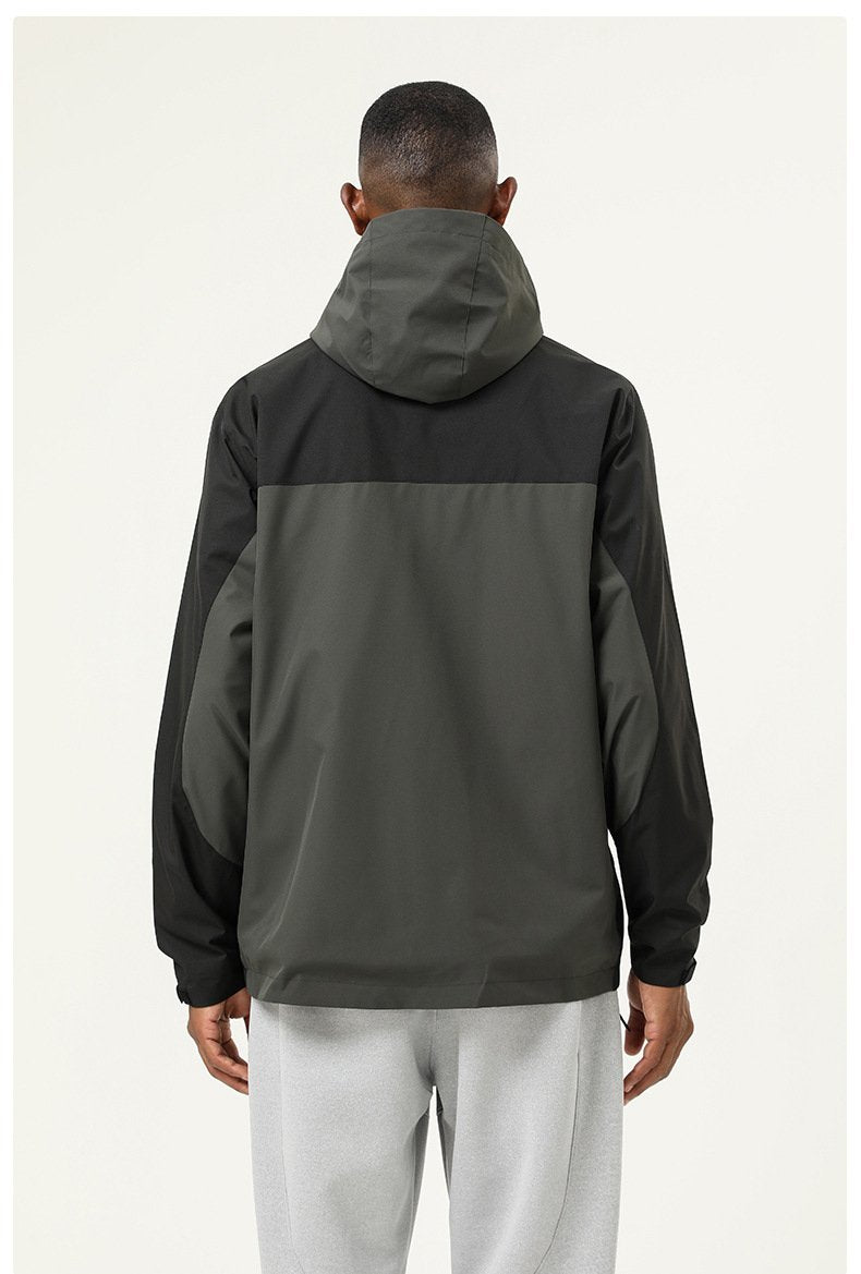Mens Workout Running 100%polyester Jacket SY-SYK333 print logo 24