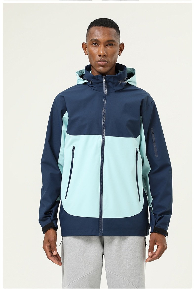 Mens Workout Running 100%polyester Jacket SY-SYK333 print logo 25