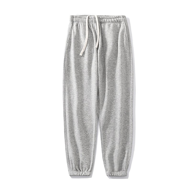 Mens Sports Workout 85% cotton 15% polyester Jogger Pants SY-WK-340 print logo 5