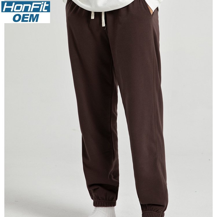 Mens Sports Workout 85% cotton 15% polyester Jogger Pants SY-WK-340 print logo 14