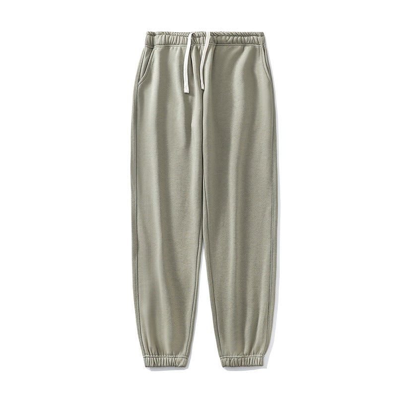 Mens Sports Workout 85% cotton 15% polyester Jogger Pants SY-WK-340 print logo 7