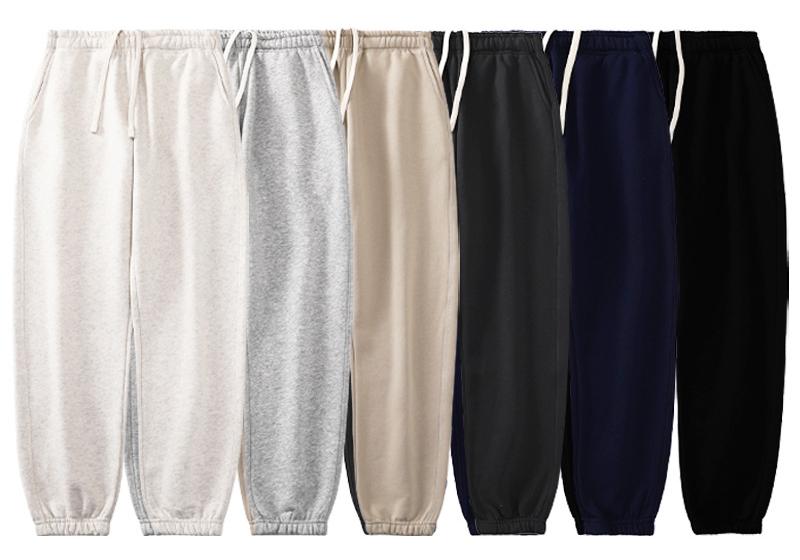 Mens Sports Workout 85% cotton 15% polyester Jogger Pants SY-WK-340 print logo 32