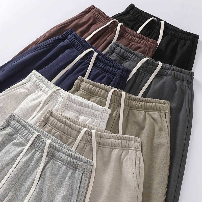 Mens Sports Workout 85% cotton 15% polyester Jogger Pants SY-WK-340 print logo 20