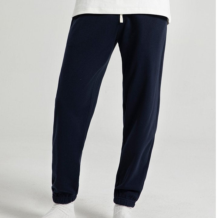 Mens Sports Workout 85% cotton 15% polyester Jogger Pants SY-WK-340 print logo 12