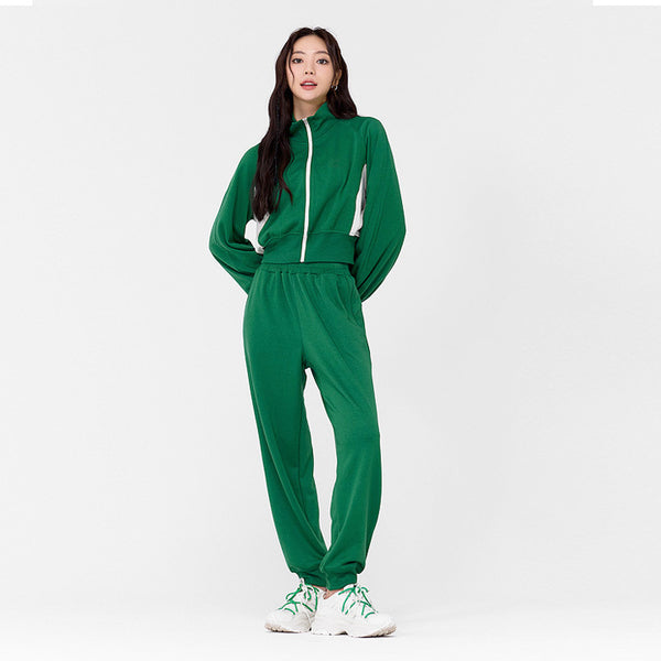Womens Casual Activewear 55%rayon 40%polyester 5%spandex Tennis Tracksuit SY105 print logo 1