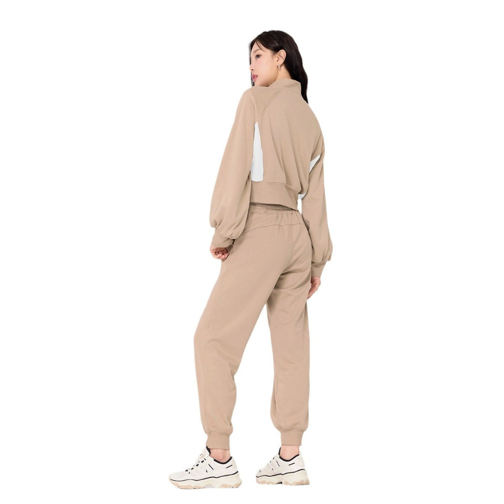 Womens Casual Activewear 55%rayon 40%polyester 5%spandex Tennis Tracksuit SY105 print logo 10